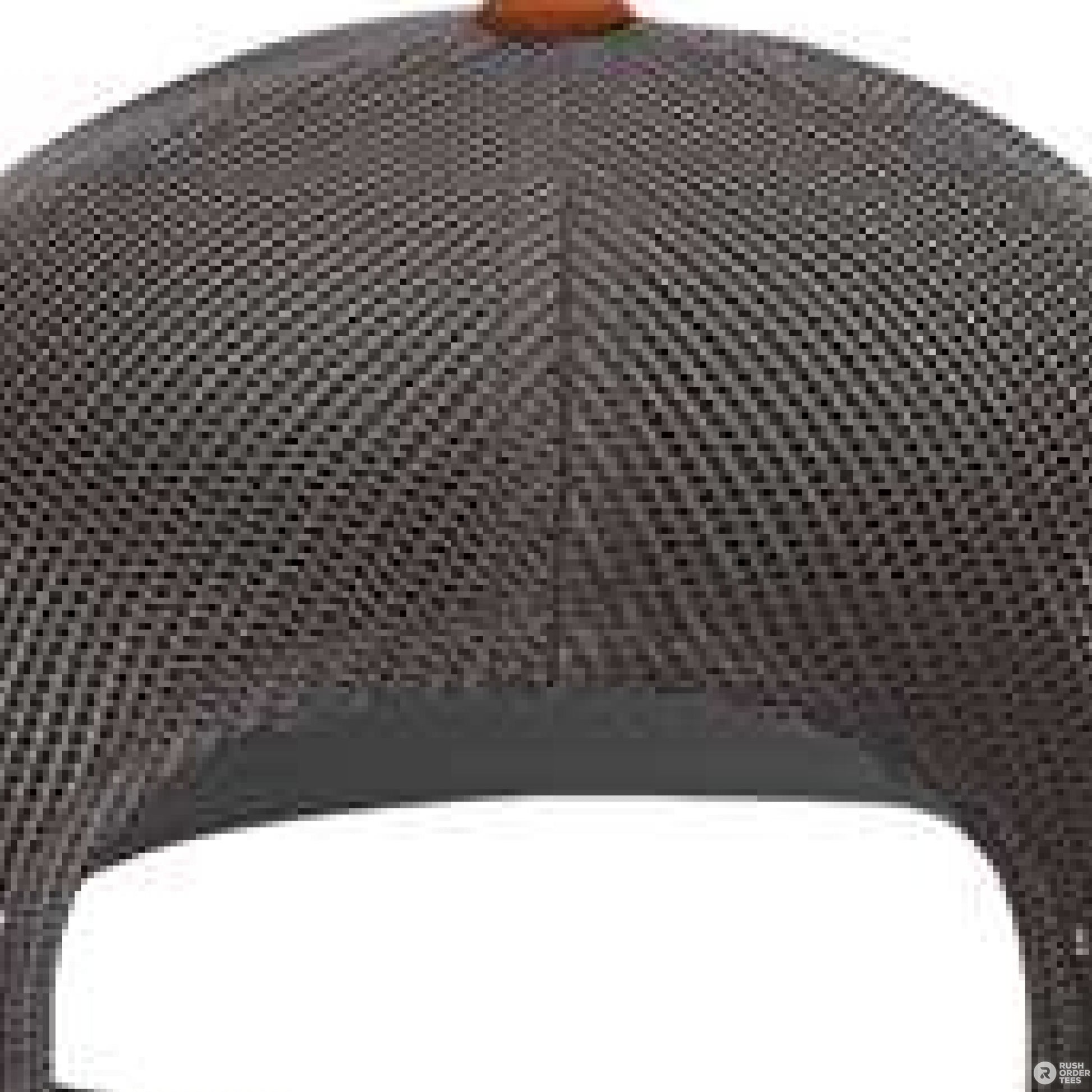 Heather Grey/ Charcoal/ Dark Orange - BACK
